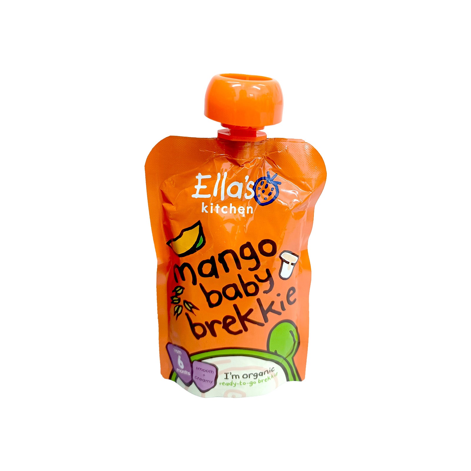 Ellas Kitchen Organic Baby Brekkie Mango Pouch 100g