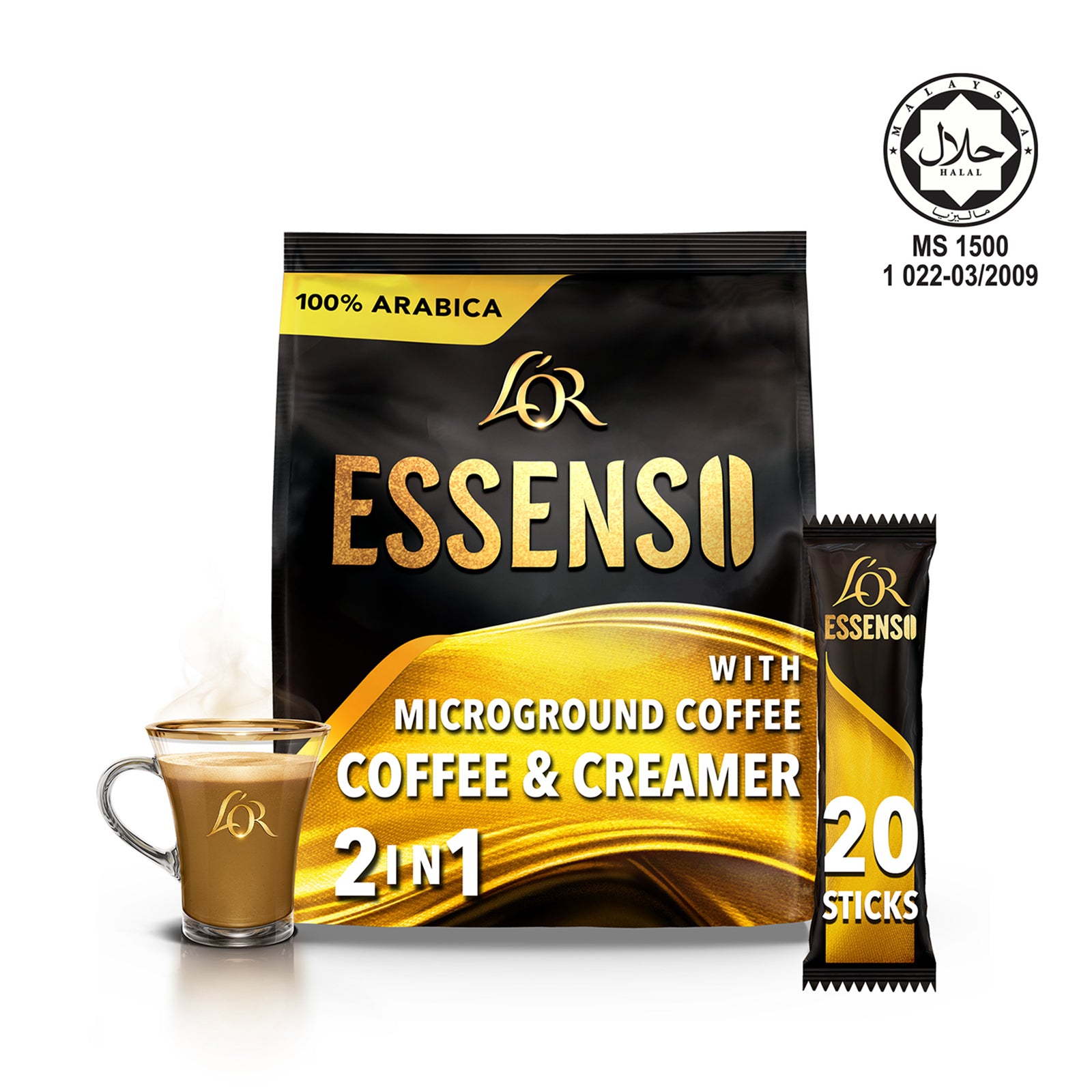 Lor Essenso Microground Coffee 2 in 1 16g