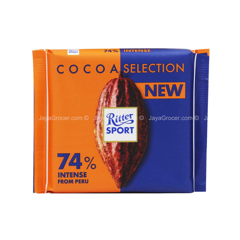 Ritter Sport Peru 74% Cocoa 100g