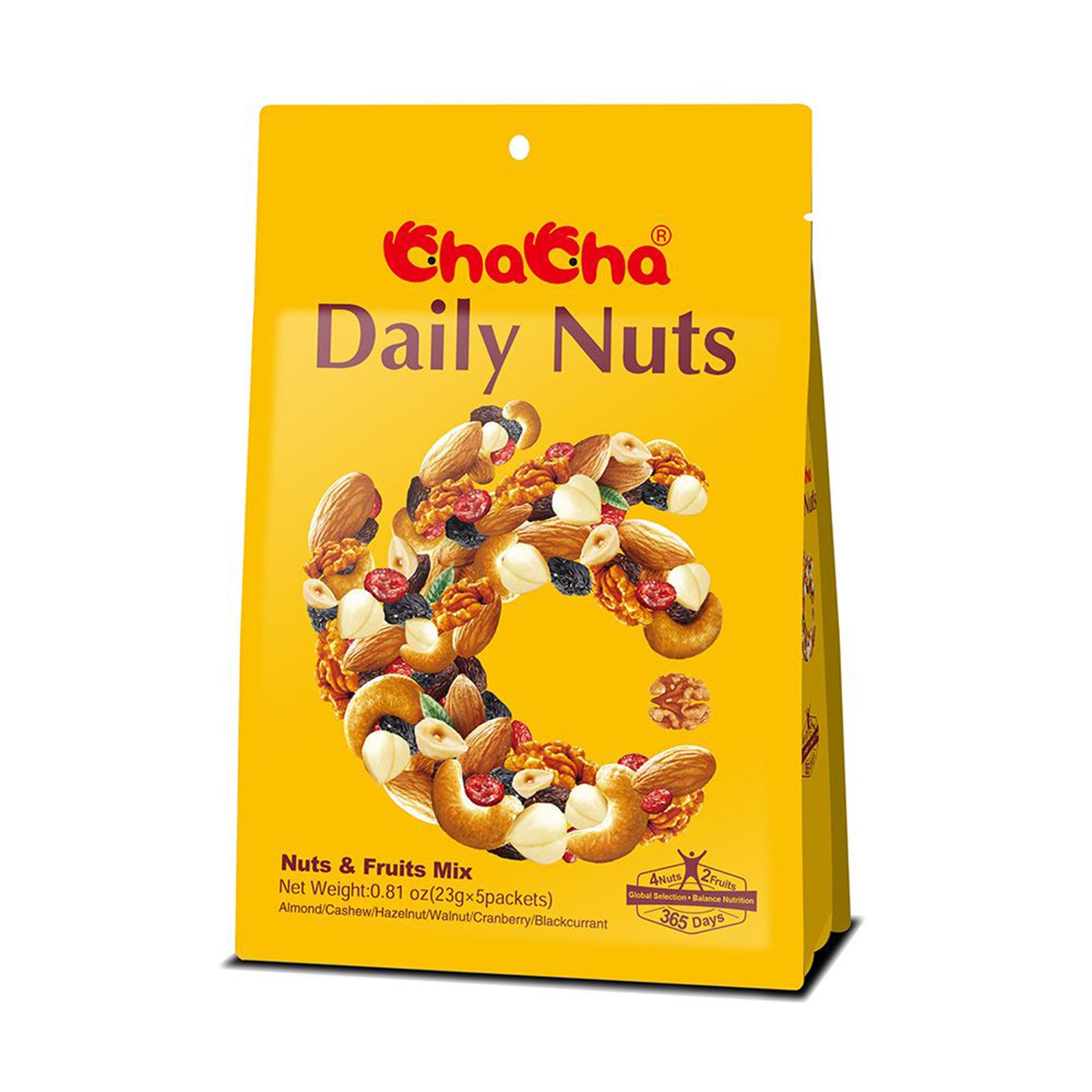 Cha Cha Daily Nuts 23g x 5