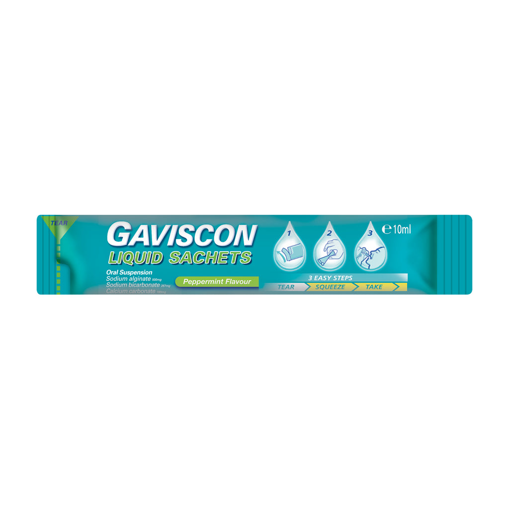 Gaviscon Peppermint Liquid Sachet 10ml x 5
