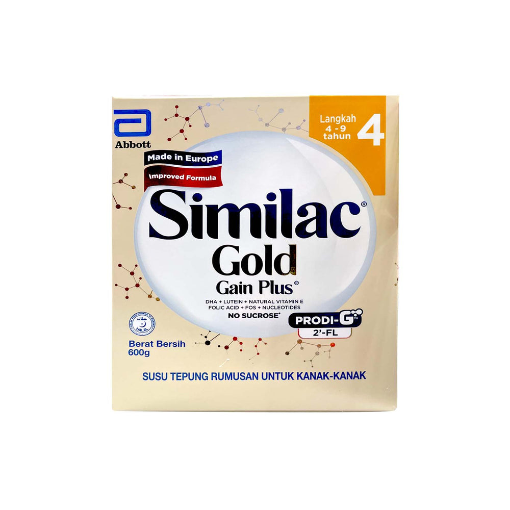 Similac Gain Kid Gold Step 4 Formula Milk 600g