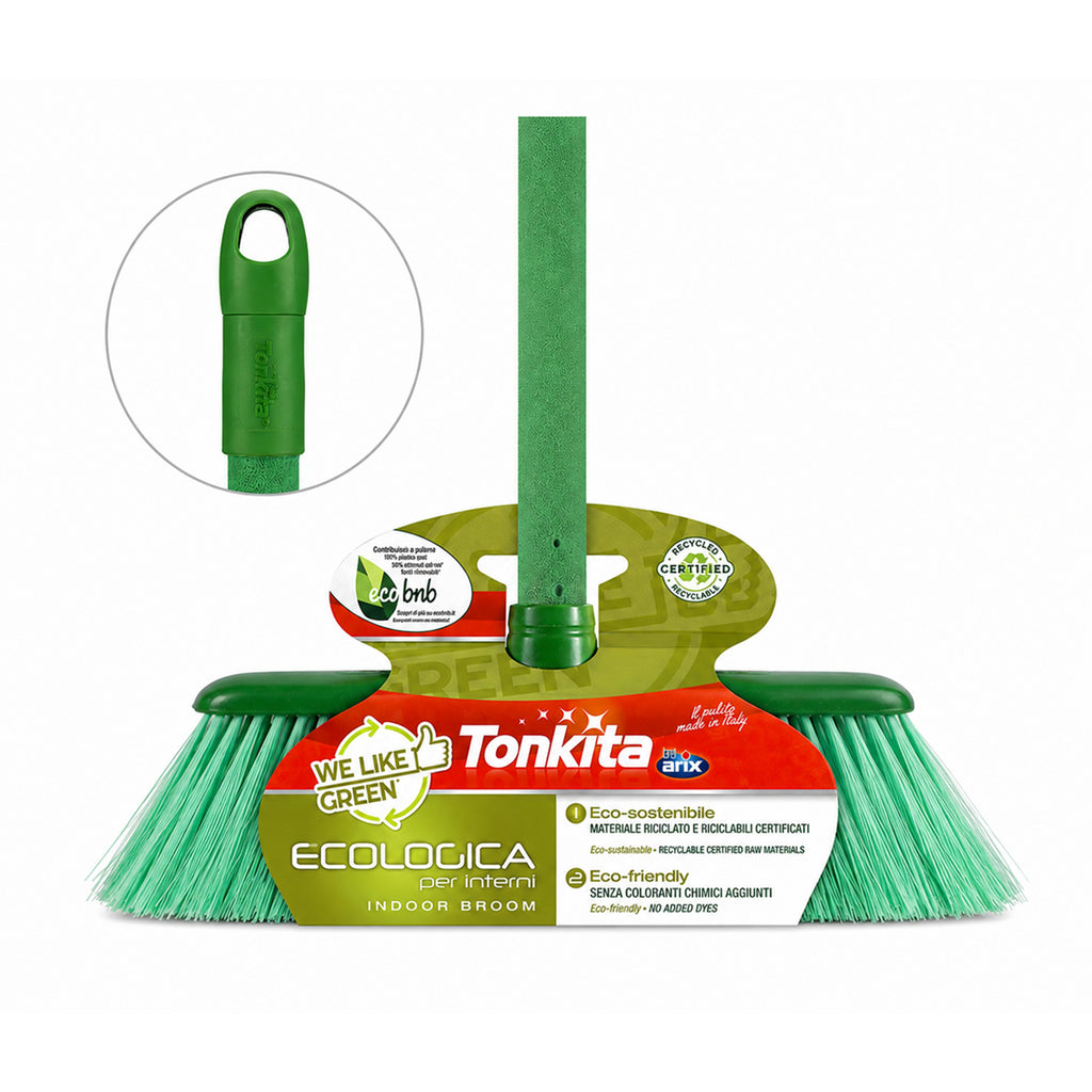 Tonkita Eco Indoor Broom (With Handle) 1unit