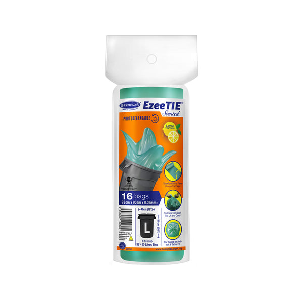 Sekoplas Garbage Roll Ezzetie Scent Large 90cm x 75 16pcs/pack