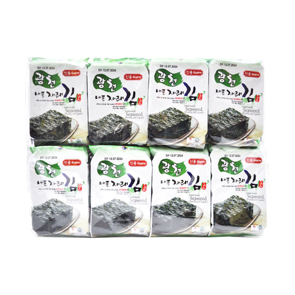 Singlong Seasoned Seaweed Perilla Olive Oil 4g x 16