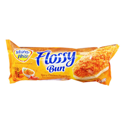 Mighty White Spicy Chicken Floss Bun 65g