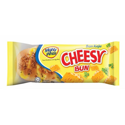 Mighty White Cheesy Bun 55g
