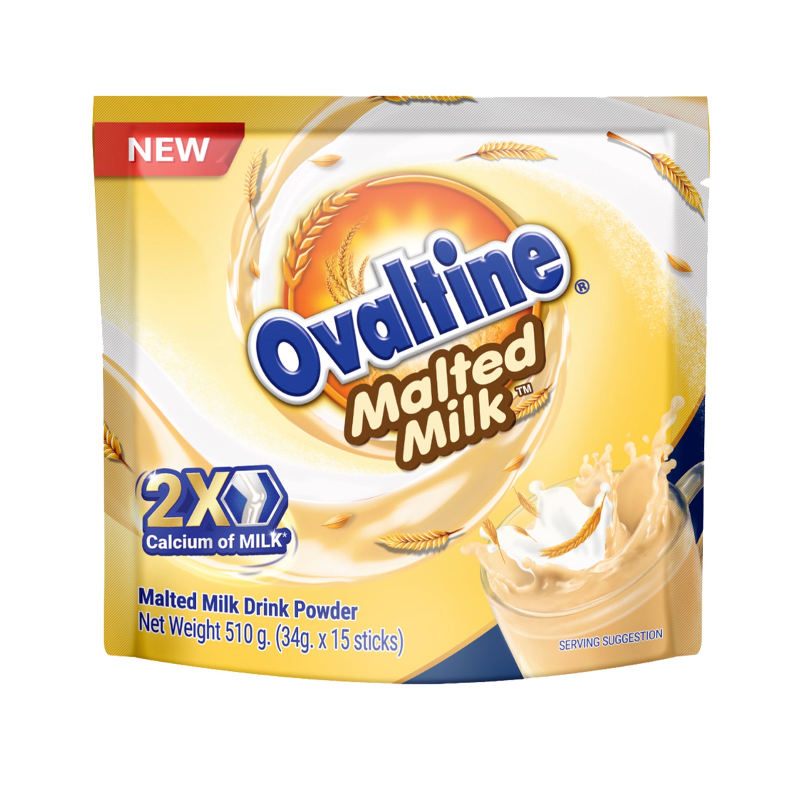 OVALTINE MALTED STICK 15SX34G