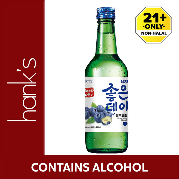 Good Day Blue Blueberry Soju 13.5% 360ml (highest price)