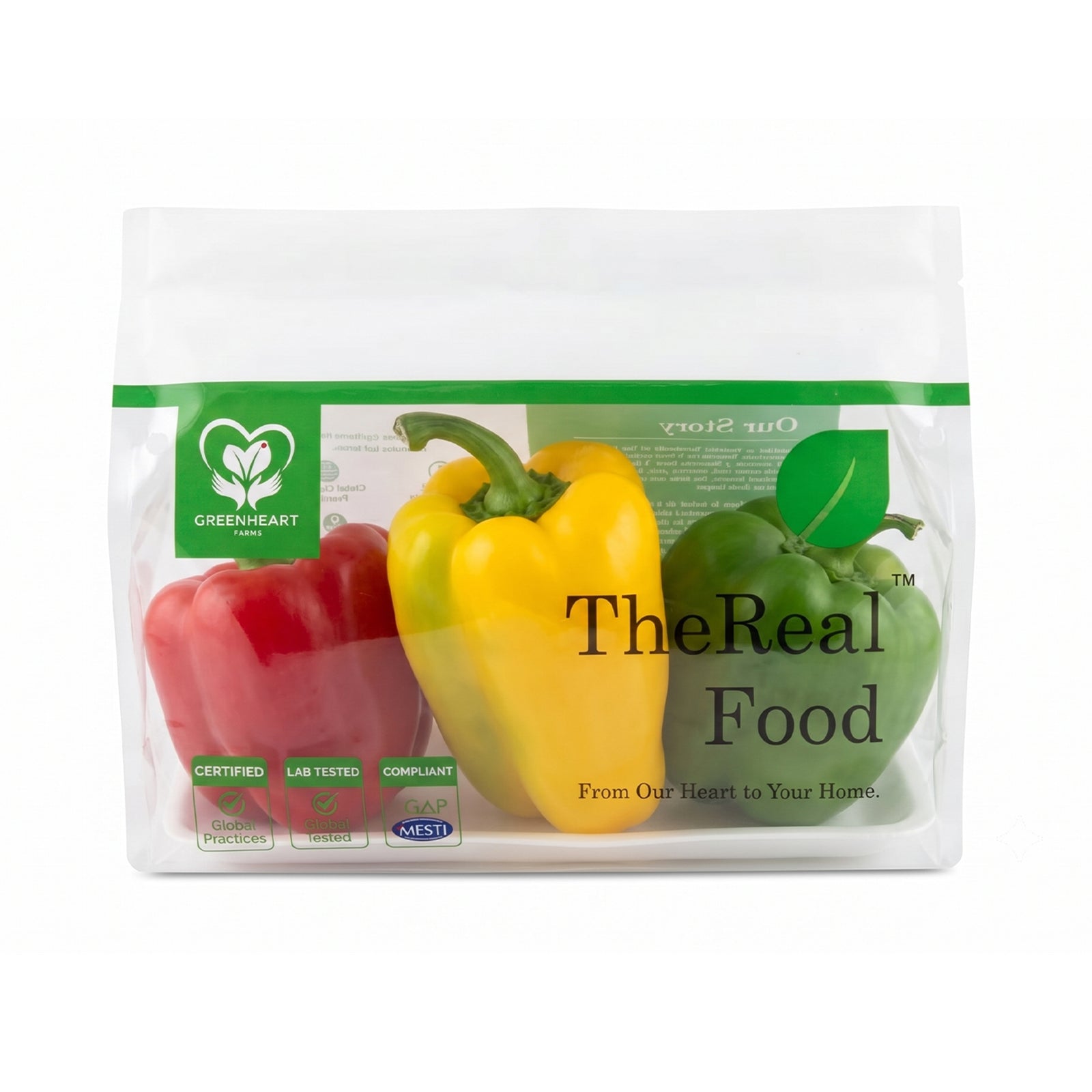 Greenheart Traffic Light Capsicum (Malaysia) 1pack