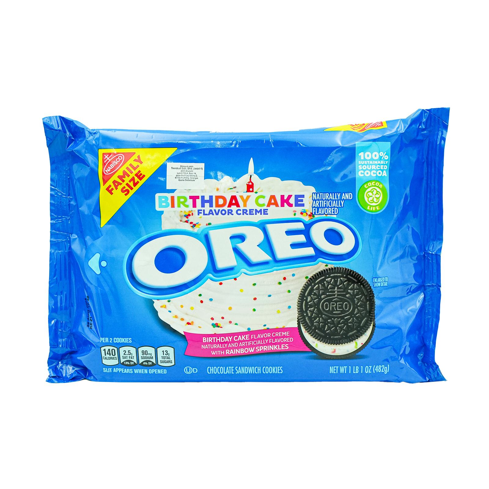 Oreo Cookies Sandwich Birthday Cake (Us) 481g