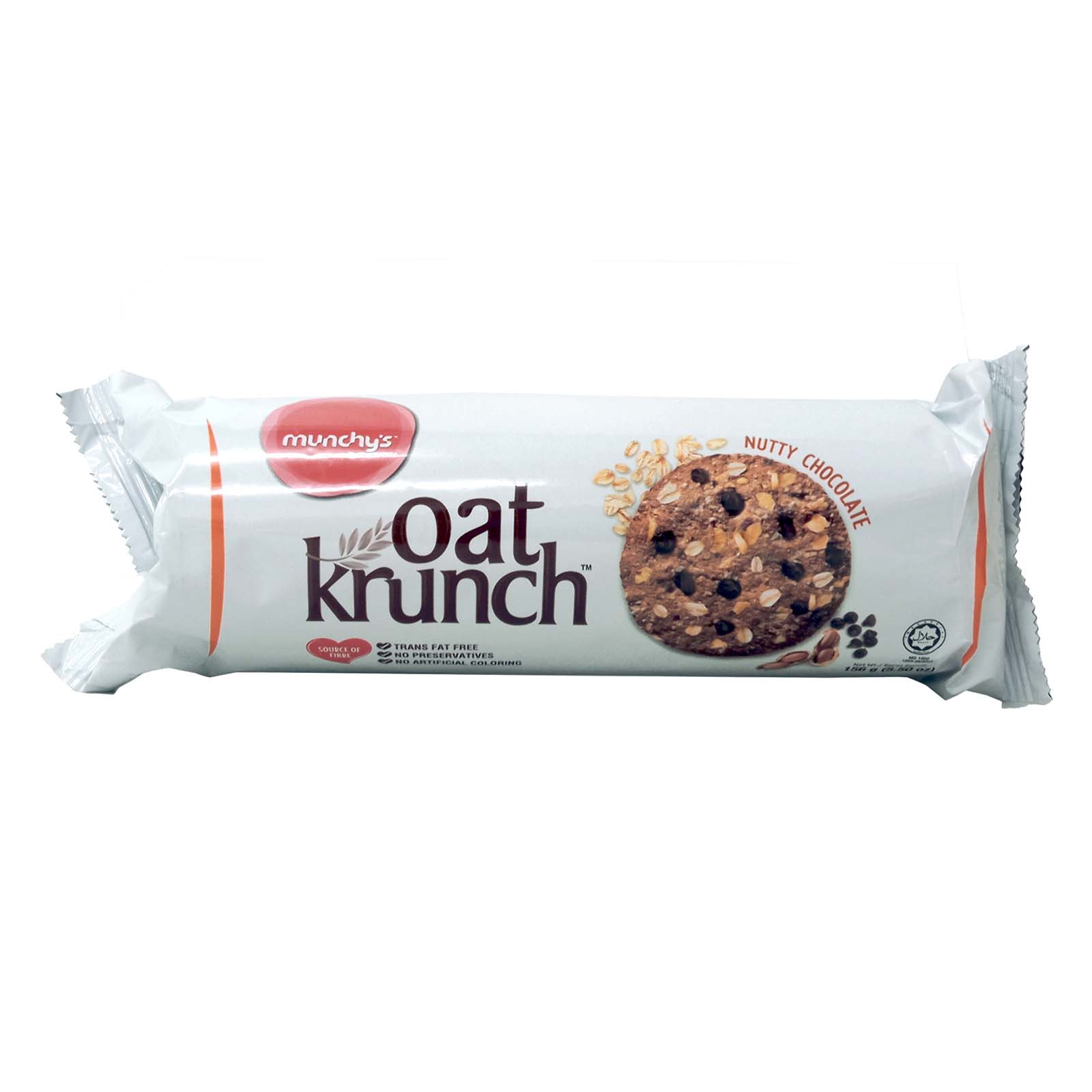 Munchys Oat Krunch Nutty Chocolate 156g