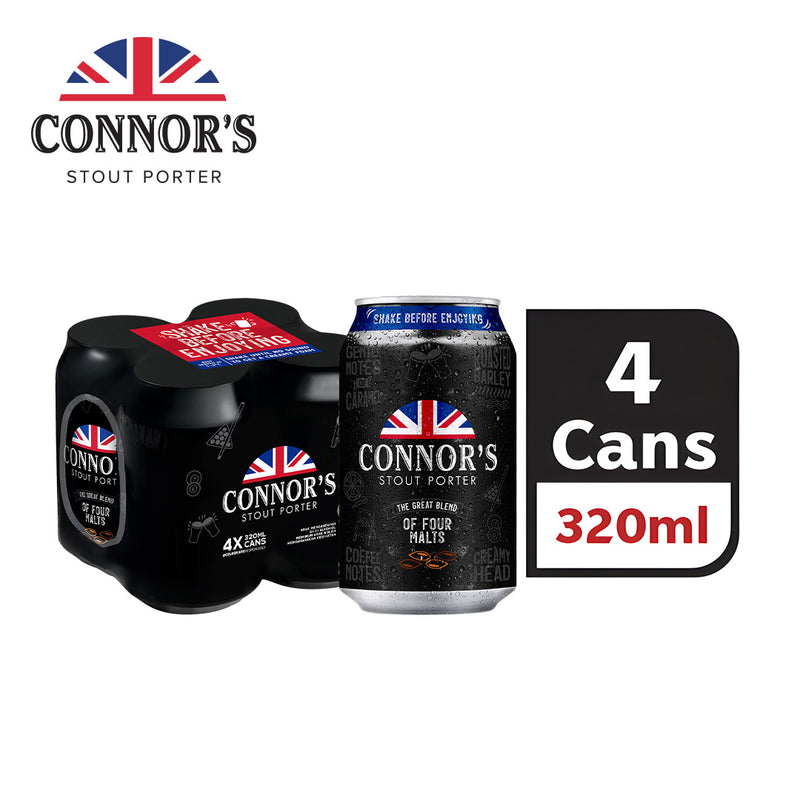 Connors Stout Can 320ml