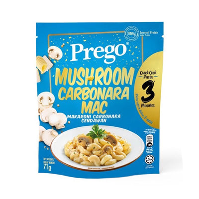 Prego Quick Cook Mushroom Carbonara Mac 71g