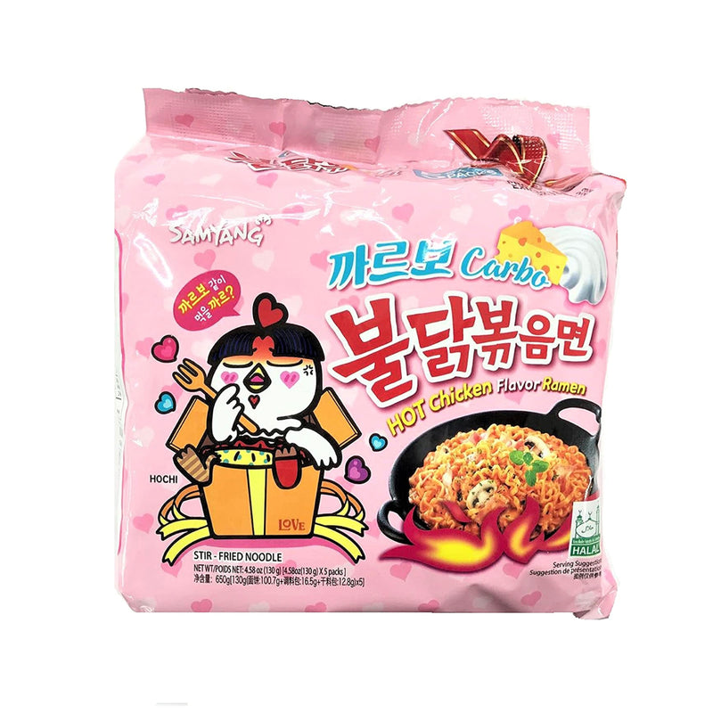 Samyang Carbonara Hot Chicken Flavour Ramen 130g