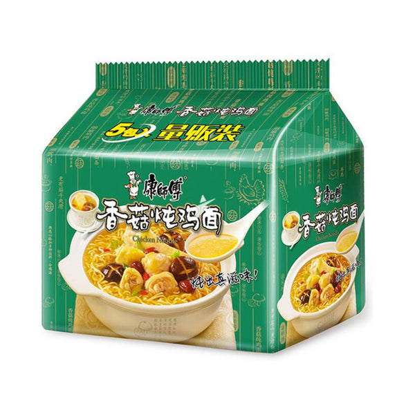KS Instant Noodles Bag MushroomChicken Flavor 100g x 5pcs/pack