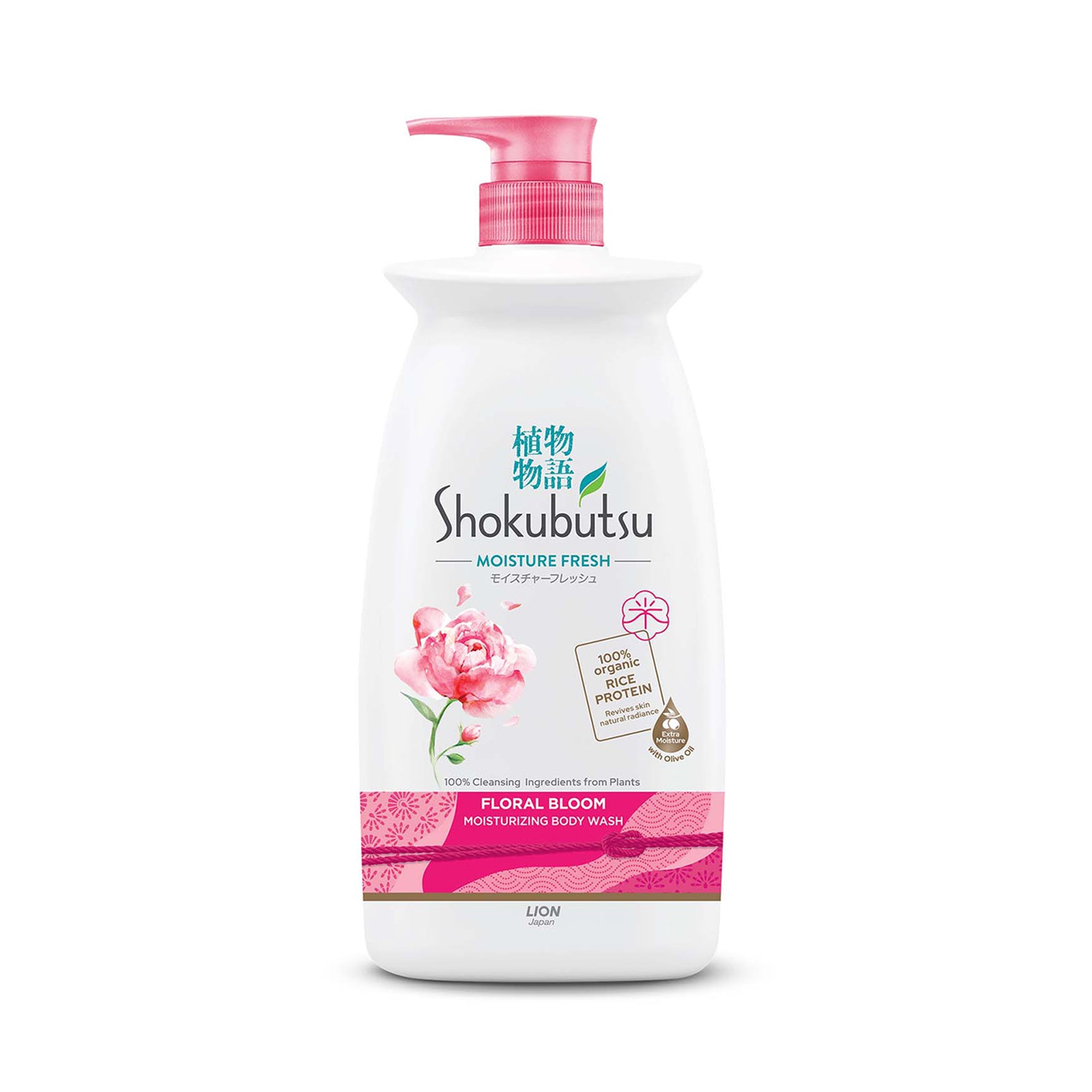 Shokubutsu Body Wash Floral Bloom Scent 900g