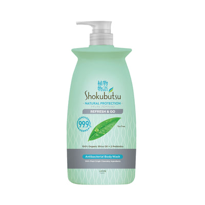 Shokubutsu Body Wash Refresh Go 900g