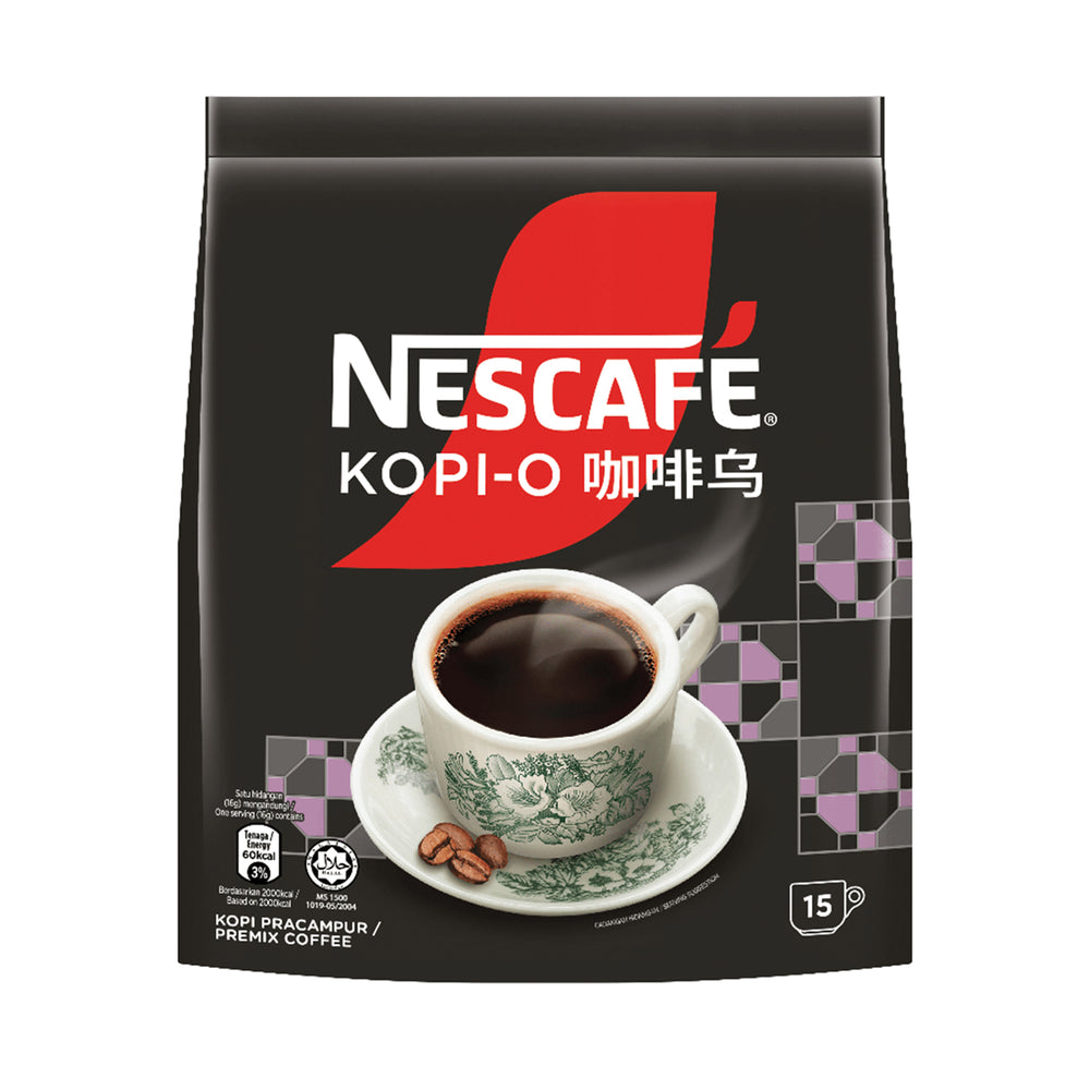 Nescafe Kopi O Coffee Sticks 16g x 15
