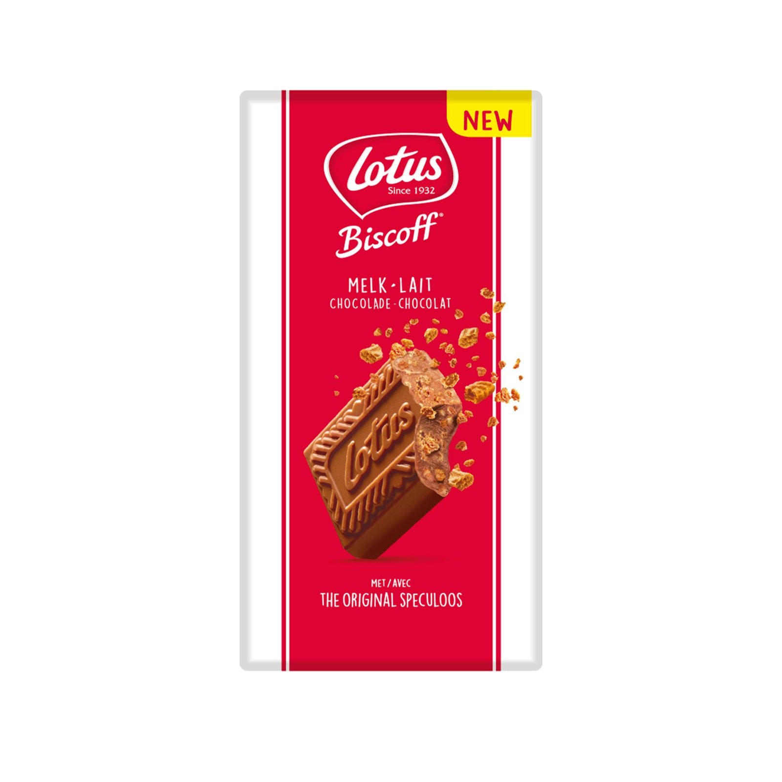 Lotus Biscoff Crunchy Pieces Milk Chocolate 180g