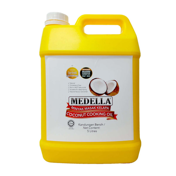 Medella Coconut Cooking Oil 5L (highest price)