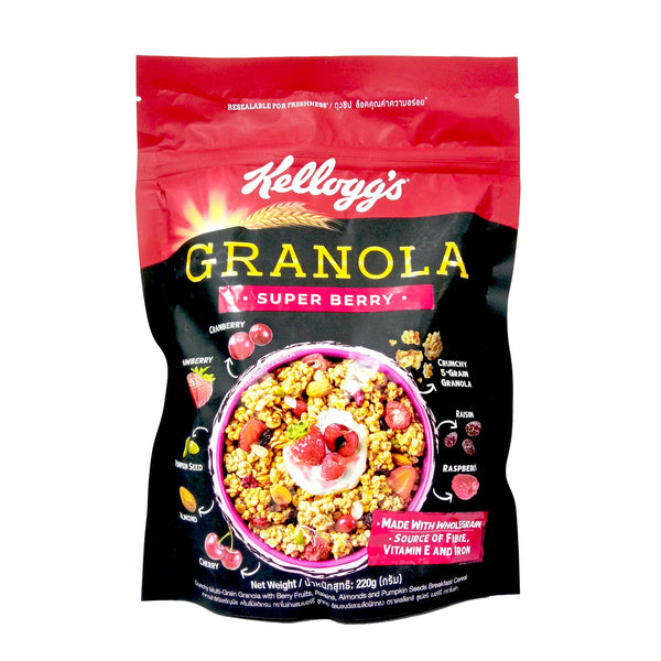 Kelloggs Super Berry Granola 220g (highest price)