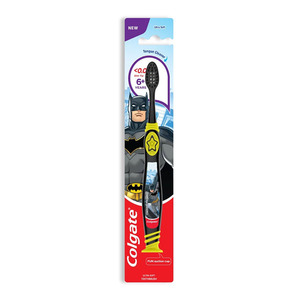 Colgate Kids Batman Age 6+ Ultra Soft Toothbrush 1unit