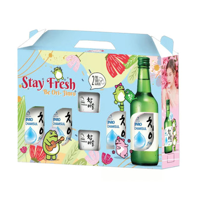 Jinro Blue Mix Giftpack 360ml x 4
