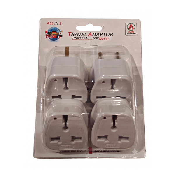 Zeatar Universal Travel Adaptor All in 1 1pack