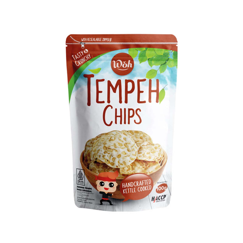 Who Tempeh Chips Original 100g