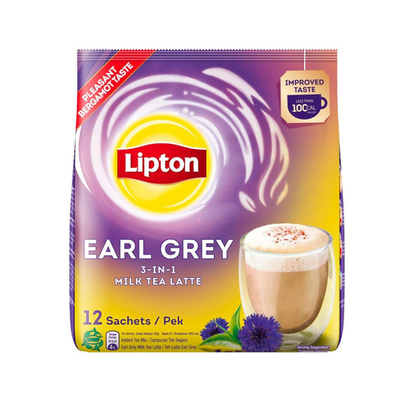 Lipton 3-in-1 Milk Tea Latte Earl Grey 21g x 12