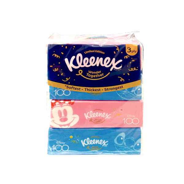 Kleenex Softbox Limited Edition 3ply 100sheets x 4 (highest price)