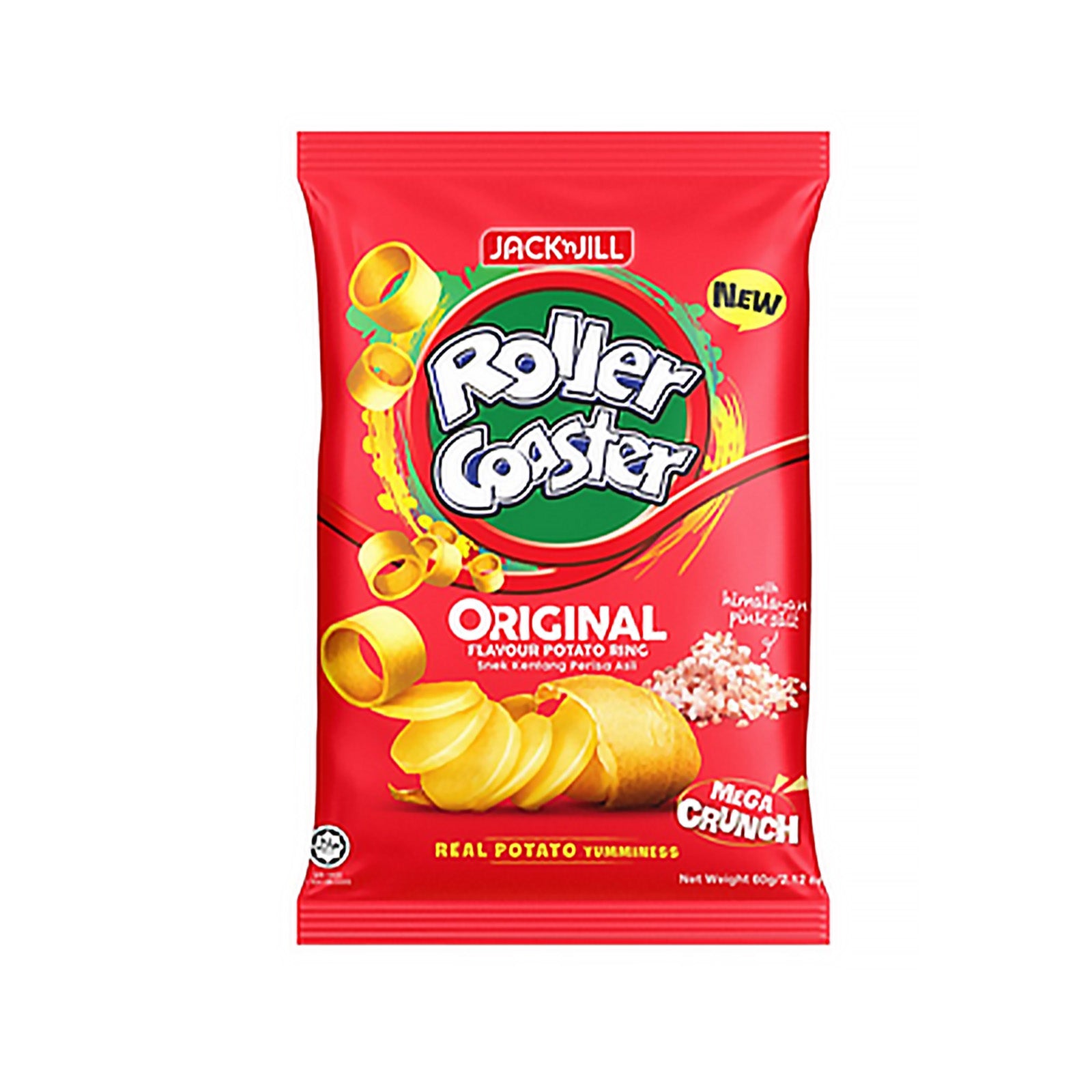 Roller Coaster Original Snack 60g