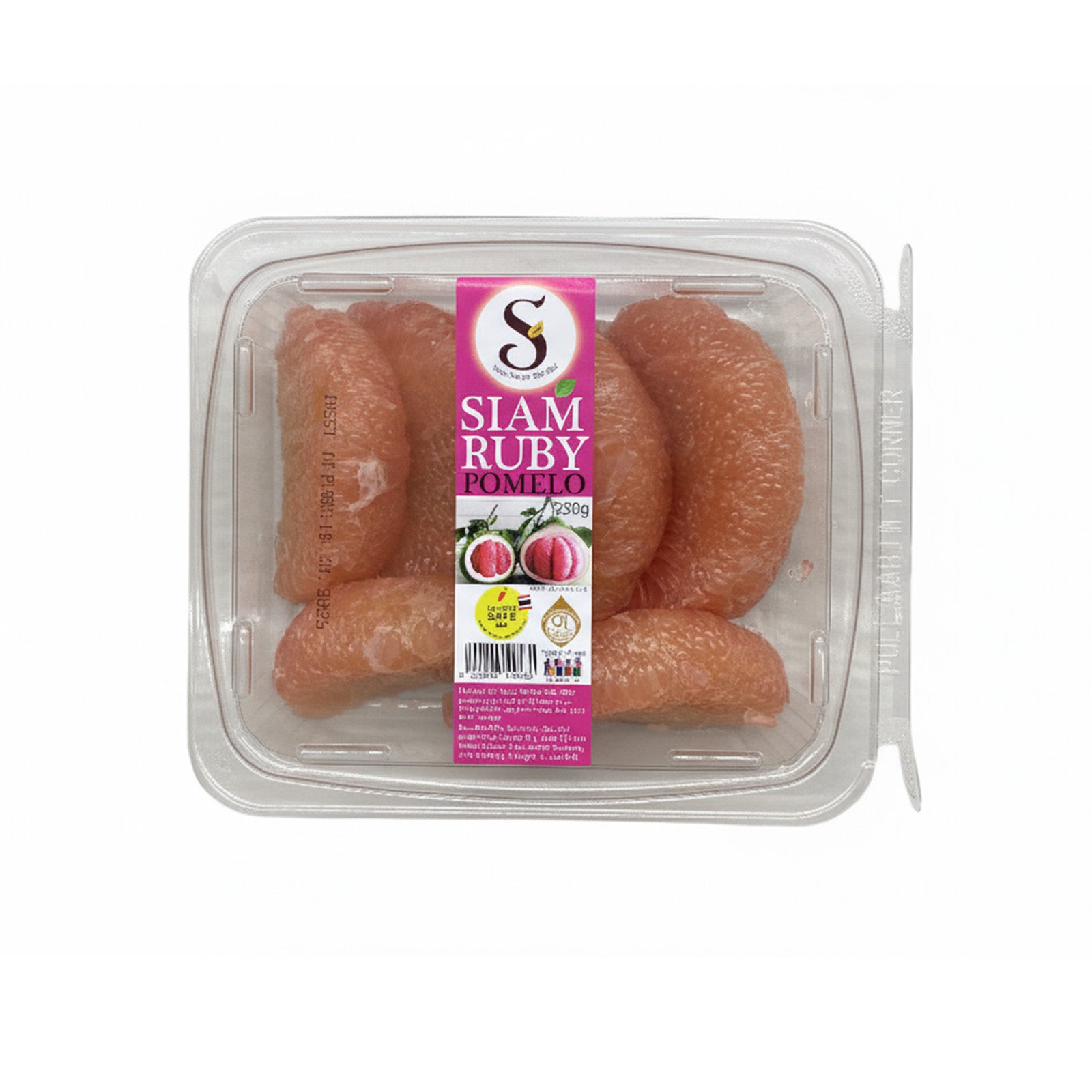 Sn Ruby Peeled Red Pomelo 250g