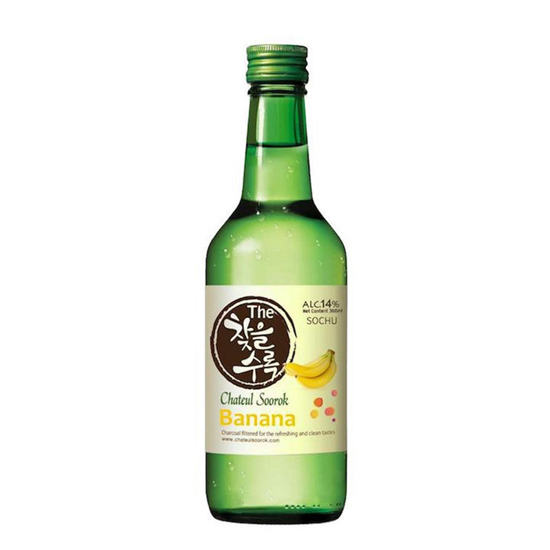 Chateul Soorok Soju Banana alcohol 14% 360ml