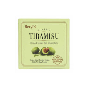 Beryls Classic Tiramisu Green Tea Almond 65g