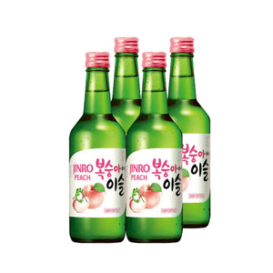 Jinro Peach Soju Gift Pack 360ml x 4