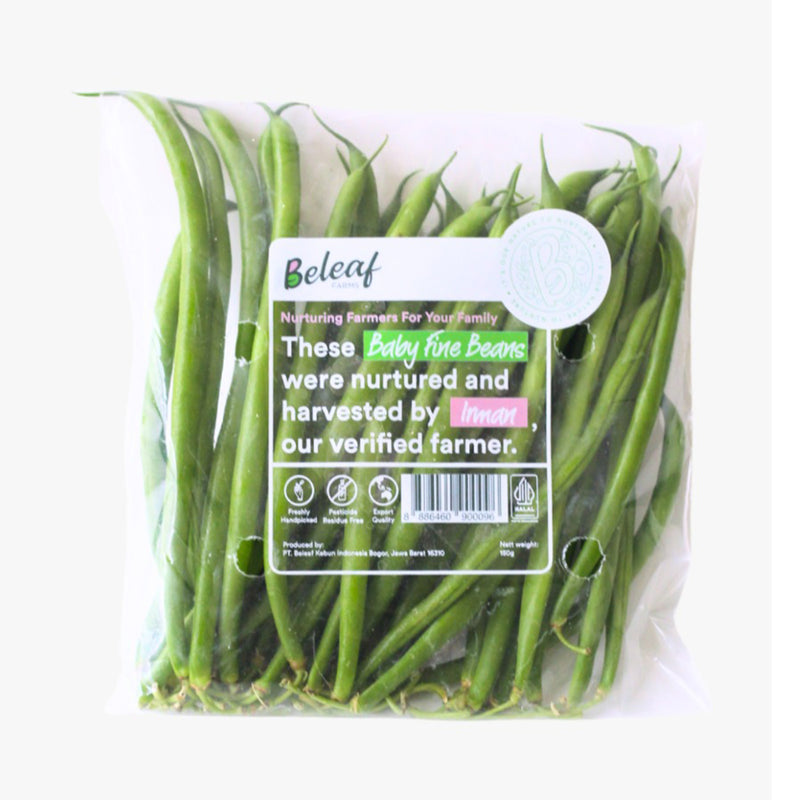 Beleaf Baby Fine Bean (Indonesia) 150g