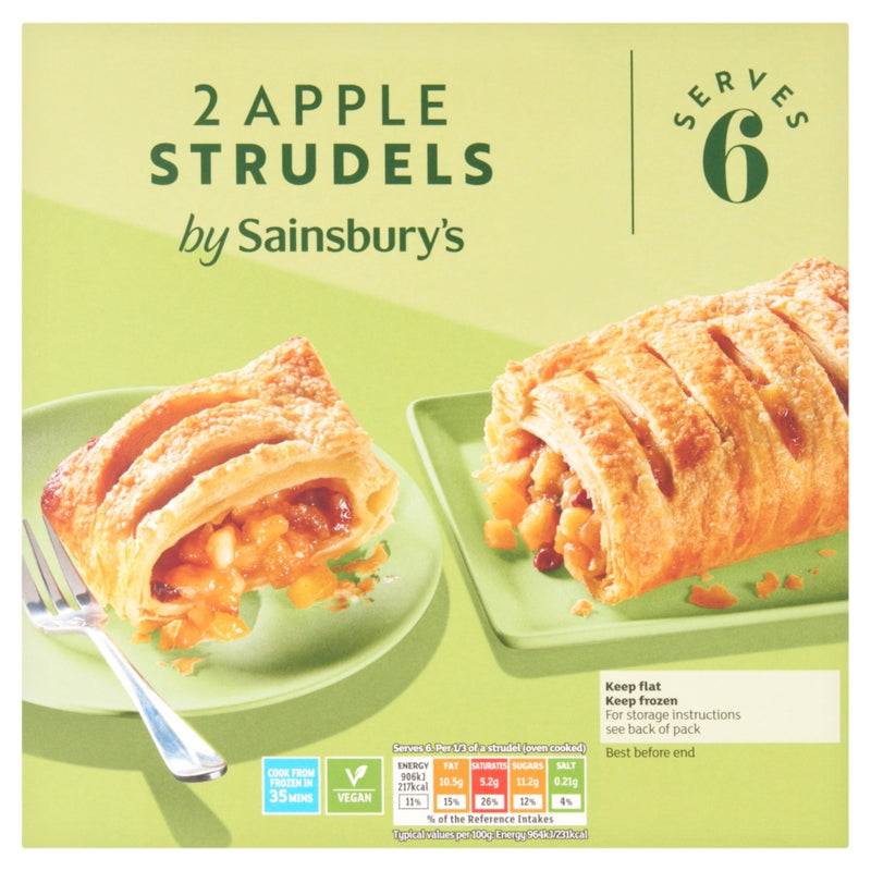 Sainsburys Apple Strudel 600g