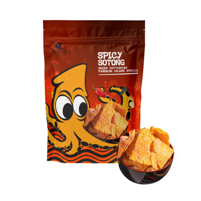Pangkor Boy Spicy Dried Sotong (Cuttlefish) 40g