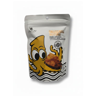 Pangkor Boy Dried Cuttlefish Snack (Sotong Bakar) Original Flavour 40g