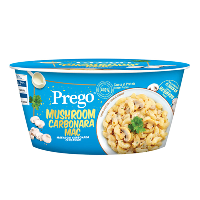 Prego Mushroom Carbonara Mac Instant Pasta 71g