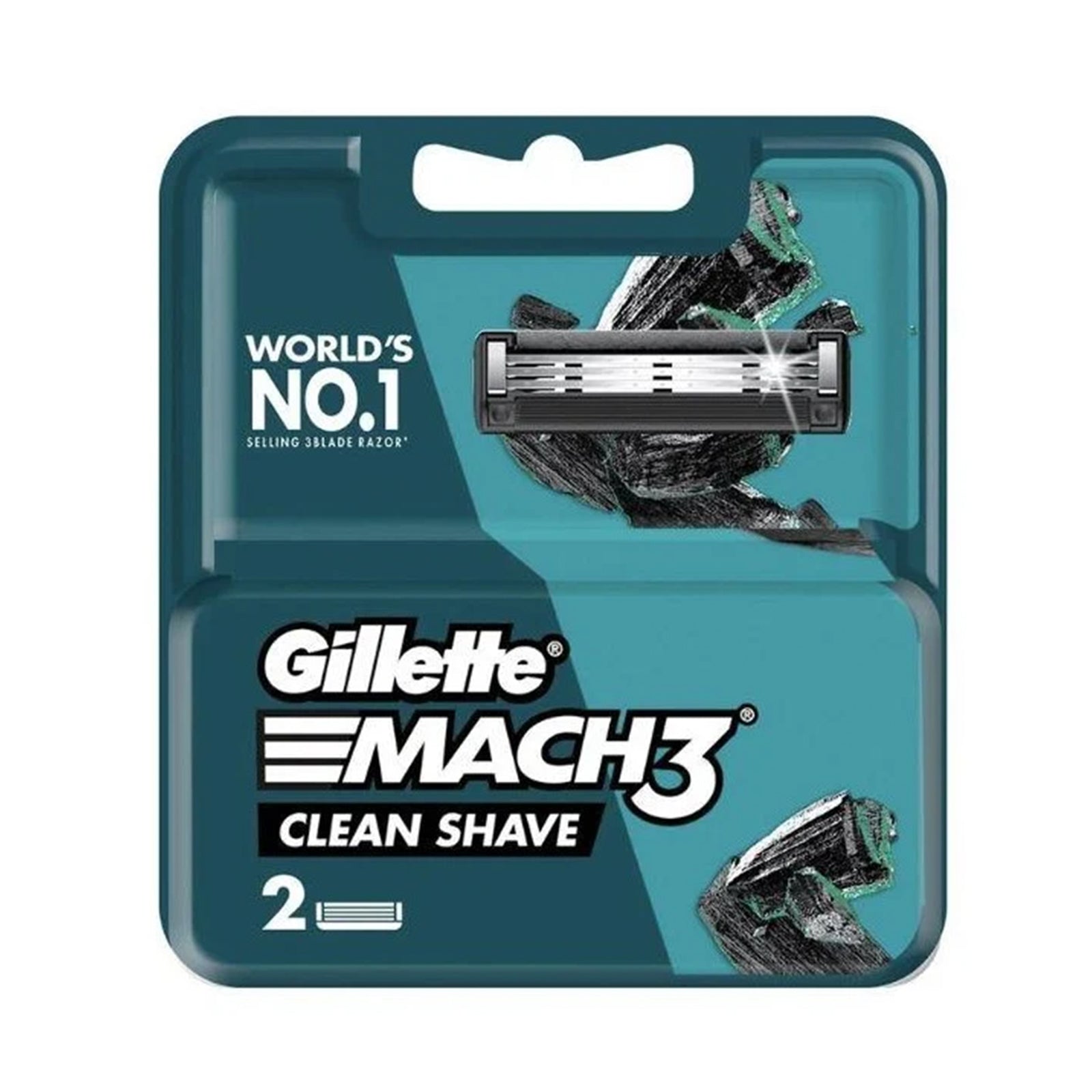 Gillette Mach 3 Clean Shave Cartridges 2pcs/pack