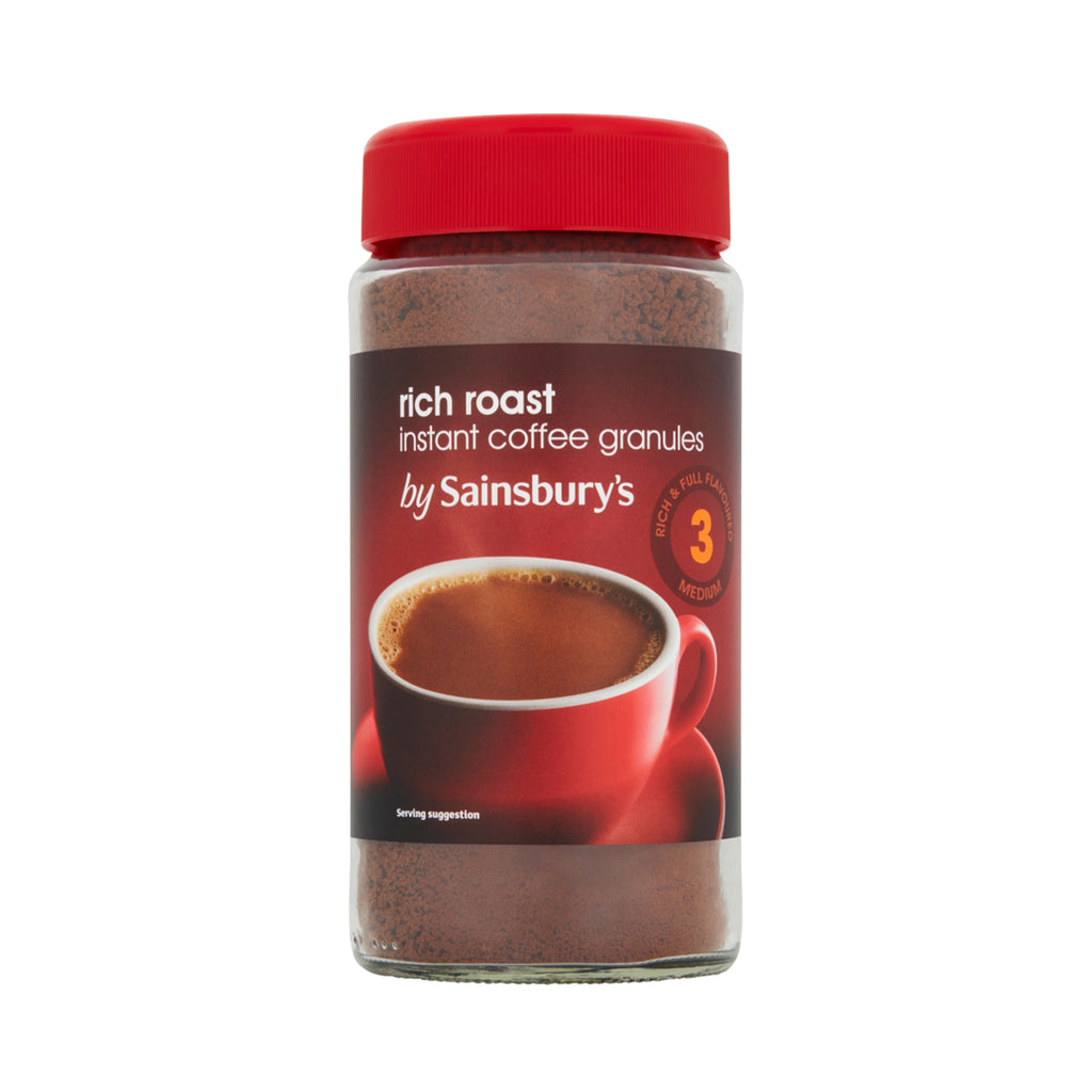 Sainsbury's Rich Roast Instant Coffee Granules 200g