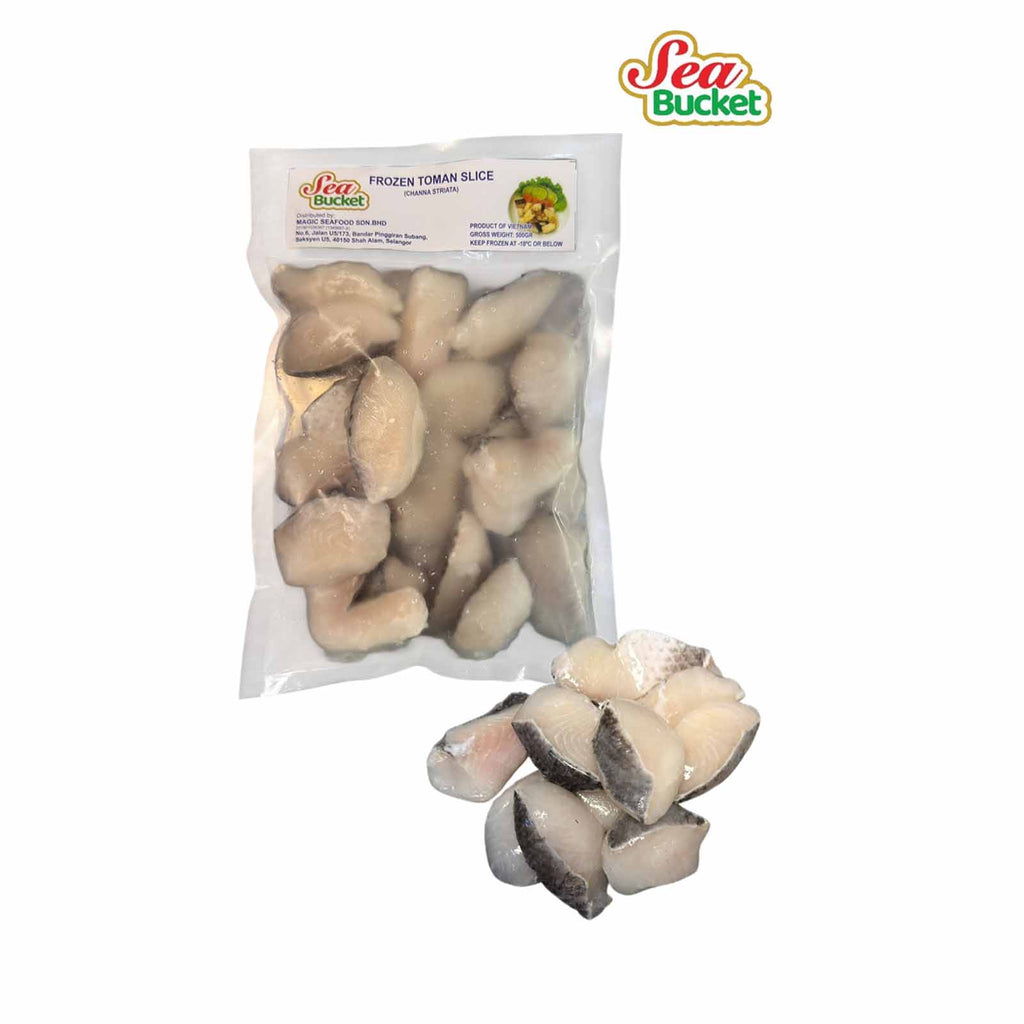 Magic Seafood Frozen IQF Toman Sliced 500g