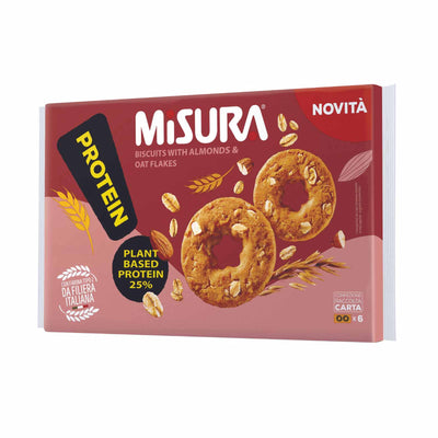 Misura Protein Biscuits with Almonds and Oat Flakes 260g