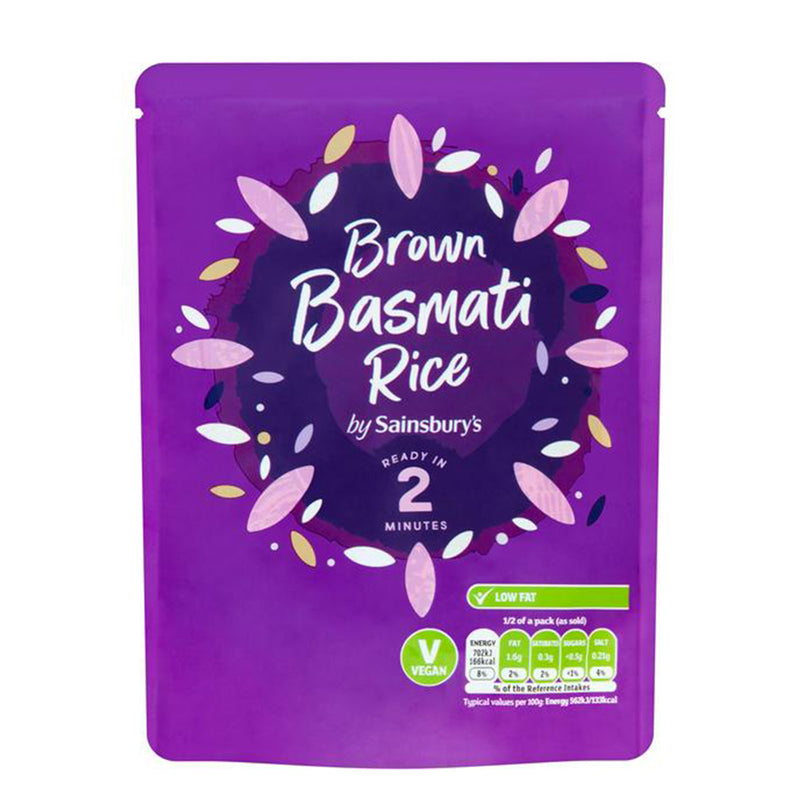 Sainsburys Brown Basmati 250g