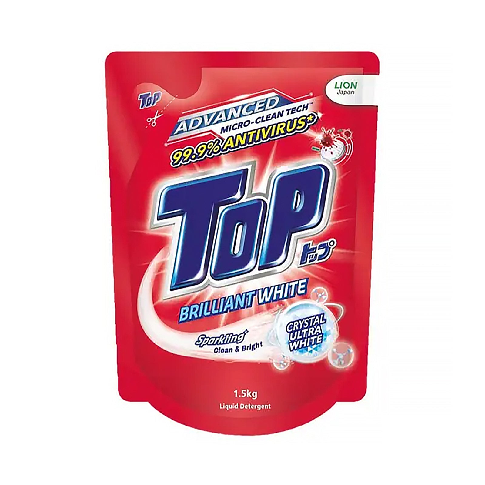 Top Cld Brilliant White Red Refill 1.5kg