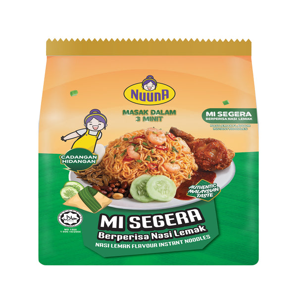 Nuuna Dry Instant Noodles Nasi Lemak Flavour 80g x 4 (highest price)