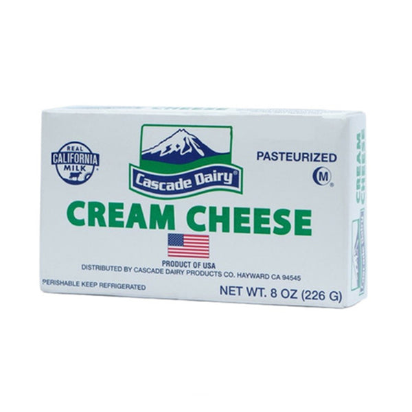 Cascade Dairy Block Cream Cheese 226g